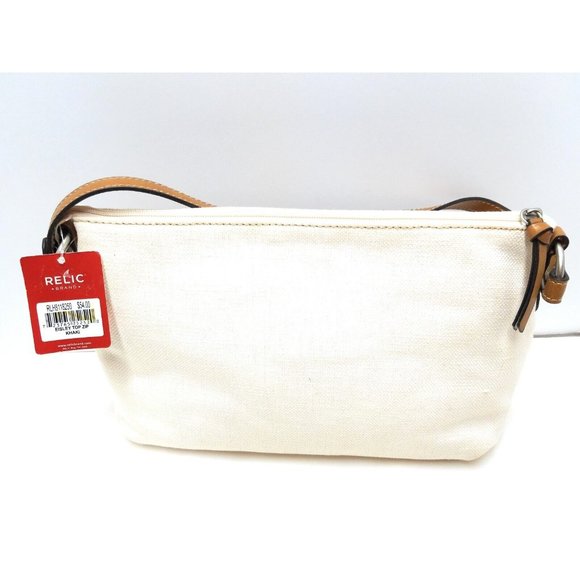 Relic Brand Eisley Top Zip Khaki Purse NWT Originally $54 - Picture 2 of 2